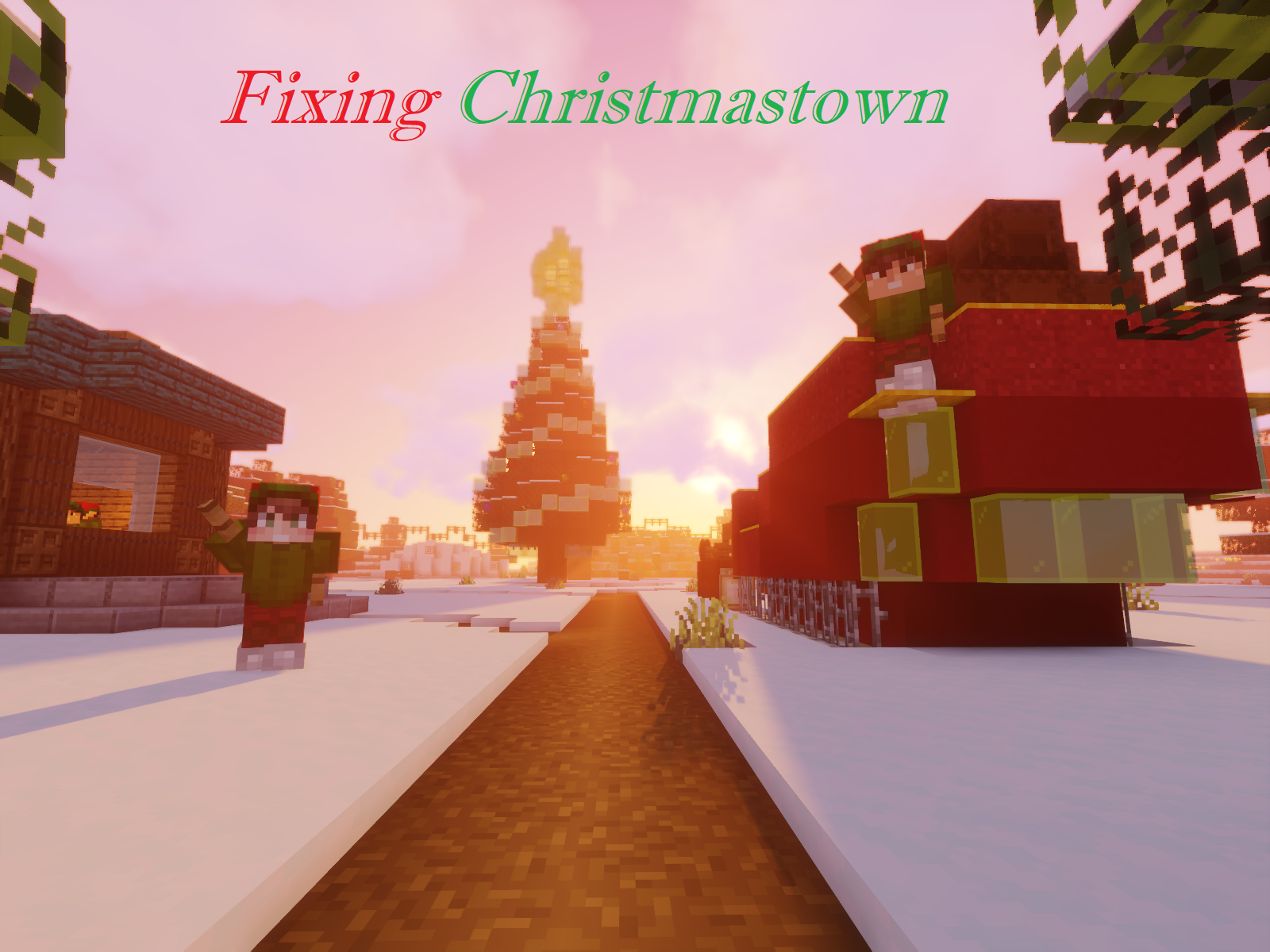 Descargar Fixing Christmastown para Minecraft 1.16.4